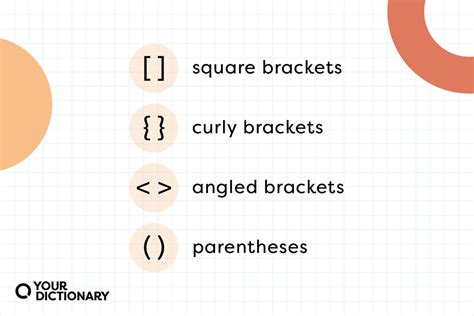 what are the brackets called